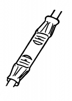 KLEMKABELSCHOEN SEAL DOORVERB.BLAUW