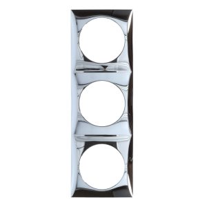 BERKER AFDEKRAAM CHROME 3V NIEUW