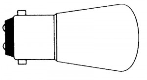 LAMP 220V 25W B15 PARFUM HELD.
