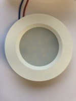 CABIN LED OPBOUW DOWNLIGHT 2W  12V  WW & WITTE AFWERKING