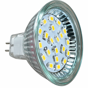 LED MR16 10-30V LED SPOT 147LUM 2W WW
