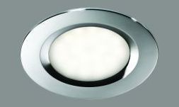 CABIN LED DOWNLIGHT 2W  24V  RVS