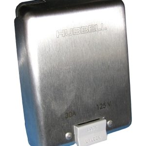 Hubbell contactdoos 30A (voor type 1 en 2)
